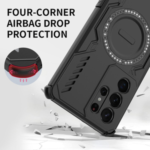 Funda para Teléfono 2 en 1 Híbrida de TPU+PC, Resistente a Golpes, Económica y Refrigerante, para Samsung S21 S22 S23 Ultra S24 FE, Éxito de Ventas 2025 - Product Image 4