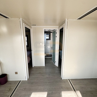 Villa préfabriquée extensible de 20 pieds, maisons de luxe personnalisées en conteneurs, maisons de camping, mini-maisons, villa mobile