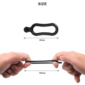 Riderace 2 Pezzi Supporto per Luce Manubrio Bicicletta Fascia in Silicone per Fissaggio Luce LED Parti di Montaggio per Ciclismo - Product Image 6