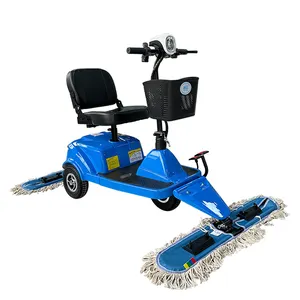 Motorbike Dust Carts Electric Dust Carts Electric Dry Mopping Floor Cleaning Machine
