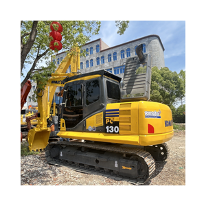 La Excavadora hidráulica usada Komatsu PC130 tiene una profundidad de excavación precisa Komatsu PC130 en venta de alto rendimiento - Product Image 1
