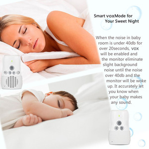 Oriteck – moniteur <span class=keywords><strong>Audio</strong></span> numérique sans fil pour bébé, haut-parleur de surveillance du sommeil et des pleurs, soins des animaux âgés, <span class=keywords><strong>Babyphone</strong></span>, DBM-8 - Product Image 5