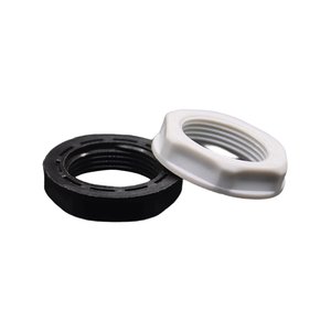 Écrou hexagonal métrique en nylon noir et blanc M5-M114, pince-câble en plastique avec écrou <span class=keywords><strong>de</strong></span> blocage pour boîtier électrique, fixations OEM d'usine - Product Image 1