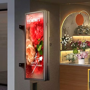 Pannello impermeabile per pubblicità stradale <span class=keywords><strong>a</strong></span> <span class=keywords><strong>Led</strong></span> da esterno P5, schermo <span class=keywords><strong>a</strong></span> <span class=keywords><strong>Led</strong></span> fisso <span class=keywords><strong>a</strong></span> doppia faccia - Product Image 3