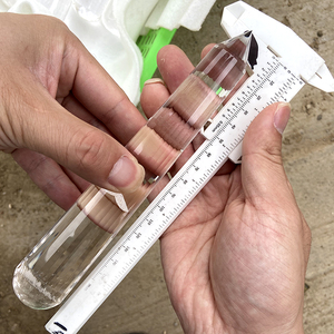 Tinh Thể Vogel Chữa Bệnh Đầu Tròn Thạch Anh Trong Suốt 24 Cạnh Tinh Thể Vogel 16Cm/18Cm - Product Image 4