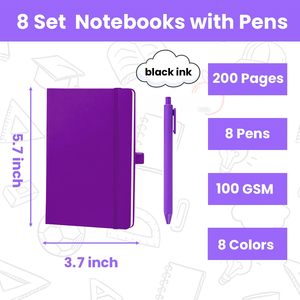 Wholesale Custom Logo A5 A6 <b>Notebook</b> Printed School Office Brand Logo PU Leather <b>Notebook</b> With Elastic Band Pen PU <b>Notebook</b> - Product Image 6