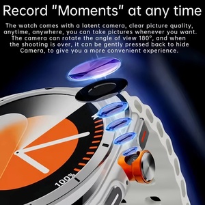 Nuevo Reloj Inteligente <span class=keywords><strong>Android</strong></span> 4G con ChatGPT y DeepSeek, Pantalla AMOLED, 3+32GB, Cámara Giratoria, Tarjeta SIM, Bluetooth, GPS, NFC - Product Image 3