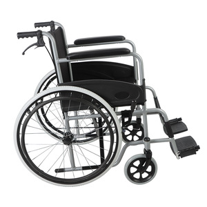 Silla de ruedas manual oriental de aleación de aluminio, ligera, plegable y portátil para personas mayores y discapacitadas. - Product Image 2