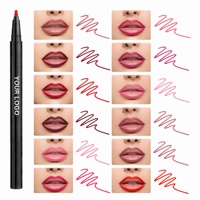 Crayon à lèvres liquide vegan, teinte longue tenue pour influenceurs de beauté tendance, stylo teinté anti-bavures, hydratant et illuminateur de précision
