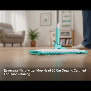 Eversea Testina per Mop in Microfibra 60 Cm Certificata Biologica per la Pulizia dei Pavimenti - Product Image 3
