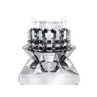 Noix de cajou noix de pécan 100g Sachet 18 têtes Multihead Combinaison Peseur Vertical Sac Machine À Emballer