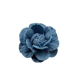 Flores de tela vaquera al por mayor, flores de gasa para boutique, decoración de bodas, bricolaje, álbumes de recortes, ropa y tocados. - Product Image 3