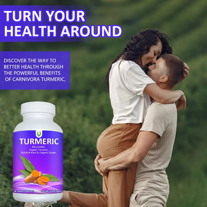 Cápsulas de Cúrcuma y Jengibre con Raíz de Bardana Orgánica, Favorecen la Salud Digestiva en Adultos, Venta al Por Mayor OEM - Product Image 5