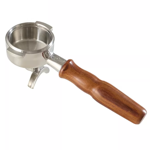 Kit de Conversión Instantáneo con Mango de Madera para Cafetera Portátil - 2 Perillas y Palanca de Preparación de Acero Inoxidable - Product Image 2