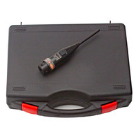 Kit de viseur laser rechargeable professionnel, mini laser avec 64 adaptateurs de 0,17 à 12 pouces, rouge/vert lumineux avec interrupteur à bouton