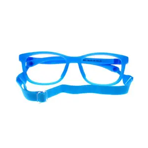 Offre Spéciale caoutchouc TR90 vente en gros, lunettes à Shot transparentes de haute qualité en vrac pour enfants, créez vos propres lunettes de couleur en Silicone pour enfants