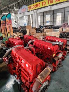 En buen estado, usado, genuino, conjunto de motor ISM11 385, construcción de acero para frenos. - Product Image 2