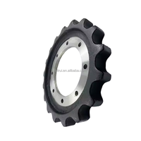 Piñón de tren de rodaje de alta calidad 55602 para fresadora de asfalto Wirtgen W200, piezas del conjunto de rueda guía