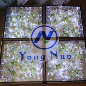 Đám cưới sang trọng nền tảng sân khấu thủy tinh đẹp sân khấu tùy chỉnh hoa Led Sân Khấu 3D Tia lửa đám cưới Ánh Sao - Product Image 1