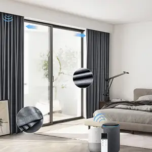 WIFI Control Smart Phone Electric Curtains Vertical Blinds for Hotel Office Room