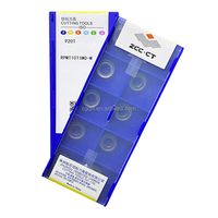 Plaquettes de fraisage originales ZCC.CT RPMT P20T 10T3MO M 1204MO YBG205H, outils de coupe CNC, carbure de tungstène diamanté HRC55