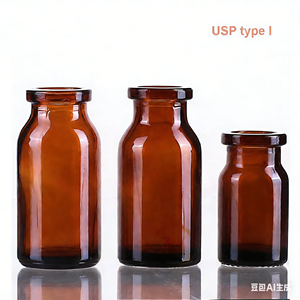 Flacone in Vetro Trasparente da 10ml 20ml 50ml con Tappo a Vite Moderno, per Alimenti, Stampa Serigrafica, Contenitore Vuoto per Cosmetici - Product Image 5