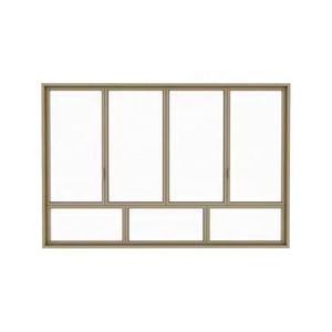 Fenêtre à manivelle en aluminium fenêtre ronde en aluminium intelligente conception <span class=keywords><strong>baie</strong></span> vitrée <span class=keywords><strong>coulissante</strong></span> en aluminium panoramique - Product Image 1