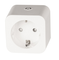 Zócalo de tira de Alimentación inteligente de 230V 16A, diseño exuberante, adaptador de UE de 2 bandas con 2 salidas USB y Wifi, enchufe eléctrico de 230V 16A
