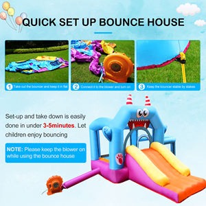 室内商业爆炸弹跳屋城堡迷你幼儿弹跳屋球坑准备发货 - Product Image 5