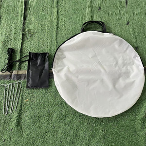 Tente de plage portable à ouverture facile en un clic pour le camping, tente de plage en toile - Product Image 5