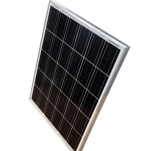 All Black 25W 6V 18V Monocrystalline <b>Solar</b> Panel For Outdoor <b>Lighting</b> Charging <b>System</b> - Product Image 2