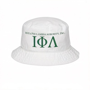 Cappelli a Secchiello Personalizzabili con Logo Ricamato dell'Università Iota Phi Lambda Kippa Sorority Fraternity <span class=keywords><strong>INC</strong></span> - Product Image 6