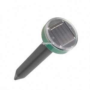 draußen regenfest solar-ultraschallvibration maus- repellent schlange repellent pflanzenkrankheiten und insekten schädlinge rasengarten - Product Image 4