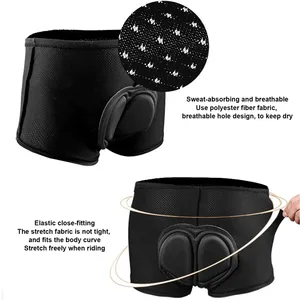 Wholesale Cycling Briefs Men's Thickened Silicone Mountain Pants Quick Dry Road Shorts Four Seasons Equipment - Product Image 6
