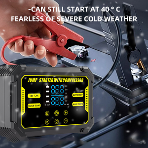 Avviatore d'Emergenza per Auto 4-in-1 Multifunzione con Gonfiatore Pneumatici e Power Bank, <span class=keywords><strong>Dispositivo</strong></span> <span class=keywords><strong>di</strong></span> Emergenza per Auto - Product Image 3