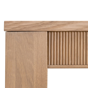 Meubles de salle à manger extensibles modernes, ensemble de <span class=keywords><strong>table</strong></span> à manger 6 places <span class=keywords><strong>avec</strong></span> 4 chaises, <span class=keywords><strong>table</strong></span> de cuisine en bois massif pour restaurant - Product Image 3