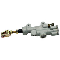 Bomba de Freno de Disco Plateada para Vehículo Todoterreno CRF450R CRF CQR, Bomba Lineal. Pinza de Freno para Motocicleta