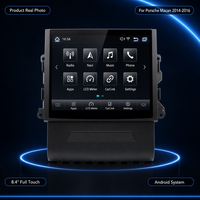 Écran Android 13 de 8,4 pouces, 8 cœurs, 8+128 Go pour Porsche Macan 2014-2016, système de navigation GPS vidéo pour voiture avec Carplay Android Auto Audio