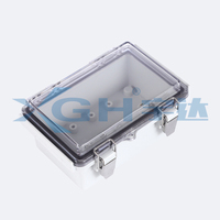 Boîtier de jonction étanche en plastique ABS YUDA 100x150x70mm pour instruments électroniques PC avec sangle métallique en acier inoxydable