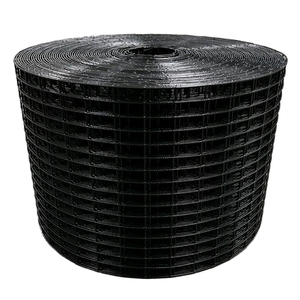 Malla de alambre de acero soldada con revestimiento de PVC negro para protección de paneles solares, con servicio de corte para redes antipájaros - Product Image 1