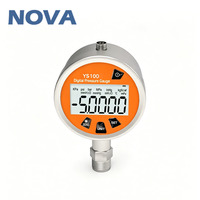 Digital Manometer with Peak Pressure Detection - Multi-Function Digital Barometer & High Precision Pressure Gauge