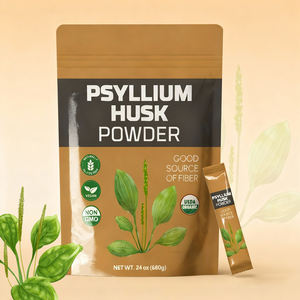 ओली थोक मूल्य खाद्य ग्रेड शुद्ध कार्बनिक प्राकृतिक फाइबर पेसिलियम भूक पाउडर पेस्लिलियम बीज भूक पाउडर - Product Image 1