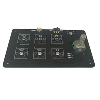 Teclado PCBA Programable, Mini Teclado Numérico de 6 Teclas, Codificador Rotatorio USB BLE para Comercio, Conferencias, Juegos, OEM, ODM