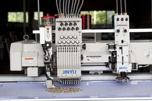 Mesin Bordir Chenille Campuran JCM-1501 1+1 dengan Sequin Kembar dan Perangkat Pembuat Tali Mudah - Product Image 5