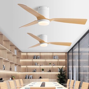 Nordic Inverter Ceiling Fan Light With Led 50000 Hours For Living Room Bedroom Low Ceiling - Product Image 1