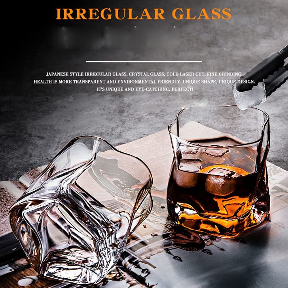 Whiskey Glass Premium 250 ml Glass 2 Piece Set Whiskey Glass Glassware