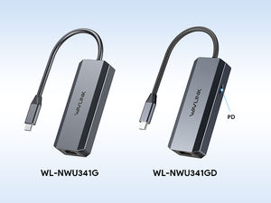 อะแดปเตอร์อีเธอร์เน็ต Wavlink 95W อะแดปเตอร์เครือข่าย RJ45ปราศจากคนขับ5Gbps USB C ไปยังอะแดปเตอร์อีเธอร์เน็ตสำหรับแล็ปท็อป - Product Image 2