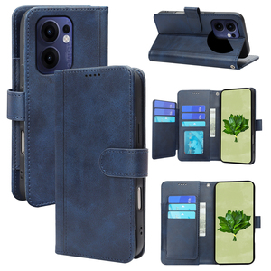 เคสโทรศัพท์แบบแม่เหล็กพร้อมช่องใส่บัตร สำหรับ OPPO Reno3 5 7 15 Reno 9 11 <span class=keywords><strong>13A</strong></span> Reno10 11 Realme 14 15 พร้อมฝาพับและขาตั้ง - Product Image 1