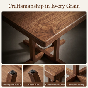 Ensemble <span class=keywords><strong>de</strong></span> <span class=keywords><strong>table</strong></span> à manger en bois <span class=keywords><strong>de</strong></span> style moderne, fabrication directe d'usine, robuste et durable, 3 pièces, pliable, écologique, ensemble <span class=keywords><strong>de</strong></span> salle à manger <span class=keywords><strong>de</strong></span> luxe - Product Image 6