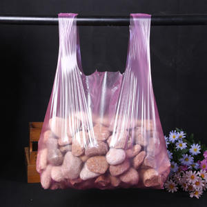 ถุงพลาสติกใสแบบเสื้อยืดคุณภาพสูง <span class=keywords><strong>Sayang</strong></span> แบบใช้แล้วทิ้งอเนกประสงค์ พิมพ์ลายกราเวียร์แบบซิลค์  ขนาดและความหนาตามสั่ง  วัสดุ PE - Product Image 5